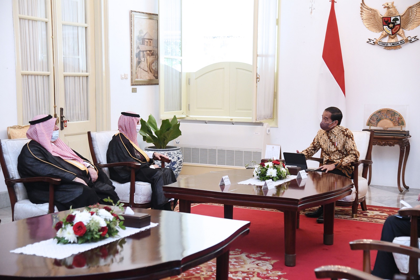 President Jokowi Saoedi Arab Minister