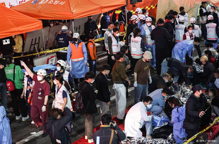 Dodental door chaos tijdens halloweenfeest in Seoul nadert 150 © Copyright ANP 2022