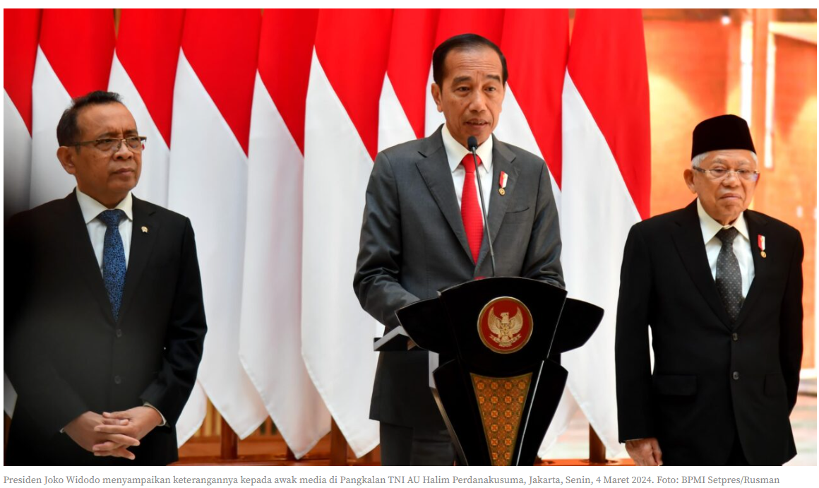 President Jokowi stelt staatsvoorraden rijst veilig voor Ramadan-maand