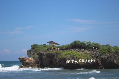 Krakal strand uit Yogyakarta