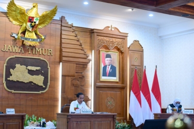 De wereldwijde economische crisis is reëel: de Indonesische president Jokowi