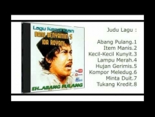 Nostalgisch Popliedjes : Abang Pulang gezongen door Benyamin Sueb &amp; Ida Royani