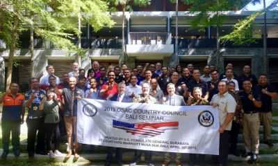 De Amerikaanse consul introduceert de adviesraad voor buitenlandse veiligheid in Bali