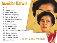 Maleis pop :  Melayu Jangan Angan Angan - Asmidar Darwis