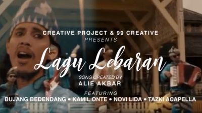 Maleis pop :  Lagu Lebaran door Alie Akbar ft Bujang Bedendang, Kamil Onte, Novi LIDA &amp; Tazki Acapella