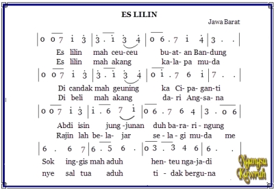 Traditioneel Liedjes uit De Provincie West Java
