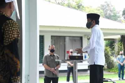 President Jokowi richt zich op het testen van 20 duizend Covid-monsters per dag
