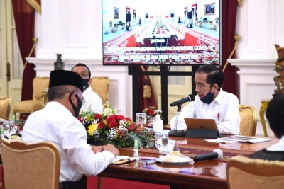 Jokowi: In het belang van 267 miljoen mensen kan ik de kabinet herschikken