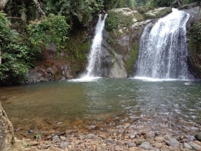 Palano-waterval uit West Sumatra