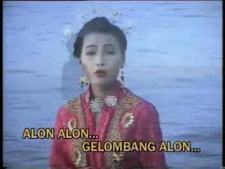 Malais pop :  Alon Alon gezongen door Rita Fauziah