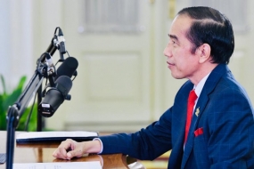 President Jokowi woont virtuele APEC Summit 2020 bij