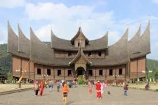 Pagaruyung-paleis uit de provincie West Sumatra