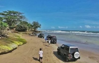 Bagedur-strand uit provincie Banten