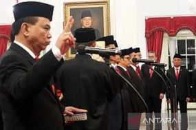 Président Jokowi a nommé cinq nouveaux vice-ministres