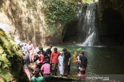 La cascade Suwat à Gianyar, Bali