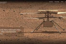 Hélicoptère Mars de la NASA effectuera son 60e vol sur Mars