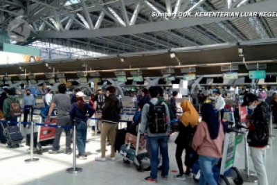 Des milliers de citoyens indonésiens ont été rapatriés de Hong Kong et de Macao