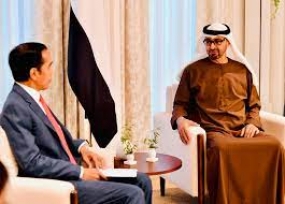 Le président Joko Widodo et le président des Émirats arabes unis, Cheikh Mohamed ben Zayed, coopèrent pour développer les mangroves afin de surmonter le changement climatique