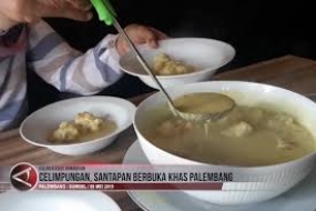 Celimpungan un plat de Palembang, Sumatra du Sud