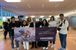 Sept étudiants indonésiens du programme IISMA (Indonesian International Student Mobility Awards) du ministère de l&#039;Éducation, de la Culture, de la Recherche et de la Technologie arrivent à l&#039;aéroport de Haneda à Tokyo, au Japon, mercredi (13/9). (ANTARA/HO-tdikbud Ambassade d&#039;Indonésie à Tokyo)