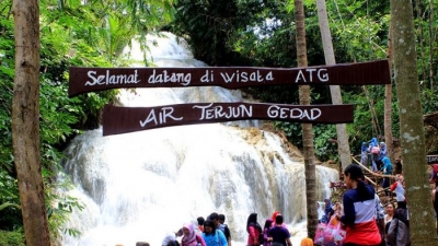 Cascade de Gedad à Yogyakarta