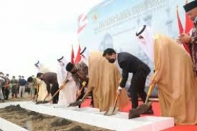 Le gouvernement a commencé à construire une mosquée, symbole de l&#039;amitié entre l&#039;Indonésie et les Emirats Arabes Unis