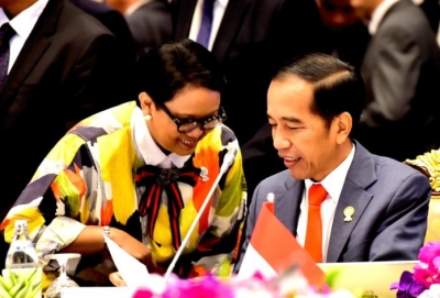 Le président Joko Widodo a affirmeé son point de vue lors de la séance plénière du sommet de l&#039;ASEAN