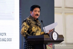Le ministre des Affaires agraires et de l&#039;aménagement du territoire (ATR), chef de l&#039;Agence foncière nationale indonésienne, Hadi Tjahjanto. ANTARA/HO-Ministère de l&#039;ATR/BPN/am.