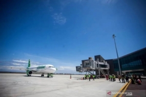 Aéroport international de Yogyakarta (YIA). (ANTARA/Andreas Fitri Atmoko)