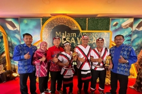 Le village touristique de Cipta Karya remporte le prix ADWI 2023 (ANTARA/Dewi Cika)