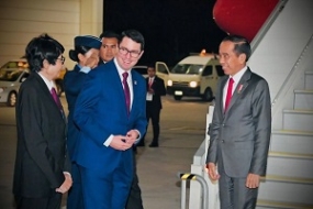 Président Jokowi arrive à Melbourne pour le sommet spécial ASEAN-Australie