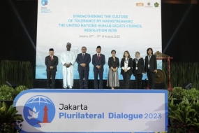 Le forum « Dialogue plurilatéral de Jakarta » a été officiellement ouvert à Jakarta mardi (29/8/2023). (ANTARA/HO-RI Ministère des Affaires étrangères)