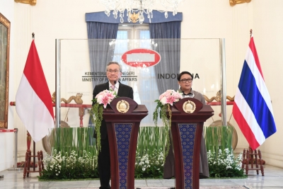 Le président indonésien et le ministre des affaires étrangères thaïlandais discutent de l&#039;État de Rakhine et de l&#039;Indo-Pacifique