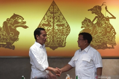 Le président Jokowi a rencontré Prabowo