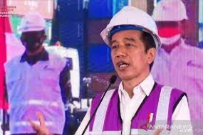 Le président Jokowi, l&#039;Indonésie a commencé à exporter du riz vers l&#039;Arabie saoudite