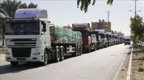Une centaine de camions d&#039;aide humanitaire sont entrés dans le nord de Gaza