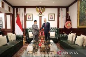 Prabowo a discuté de la coopération en matière de défense avec le ministre turc des Affaires étrangères