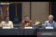 Directeur de BNPT RI Komjen Pol. Rycko Amelza Dahniel (centre) dans le 3e ASEAN-U.S. Atelier régional sur la prévention et la lutte contre l&#039;extrémisme violent : la résilience communautaire dans l&#039;ASEAN qui se tiendra à Bali les 6 et 7 juin 2023. ANTARA/HO-BNPT