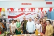L&#039;ambassade d&#039;Indonésie (KBRI) à Manille a présenté la nourriture traditionnelle du tempeh dans le cadre du festival Tempe qui s&#039;est tenu dans le cadre du ASEAN Food Festival (AFF) 2023 au SM Mall of Asia, à Manille, le 6 août. (ANTARA/HO-KBI Manille)