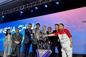 L&#039;atmosphère de l&#039;inauguration de l&#039;Indonésie-Chine Smart City Technology and Investment EXPO 2023 à Jakarta, mercredi (24/5/2023).  ANTARA/Kuntum Riswan.
