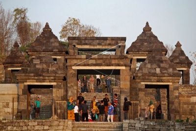 Le temple de Ratu Boko.