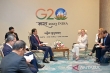 Le président indonésien Joko Widodo tient une réunion bilatérale avec le Premier ministre italien Giorgia Meloni en marge du Sommet du G20 à New Delhi, Inde, dimanche (10/9/2023). ANTARA/HO-Bureau de presse du Secrétariat présidentiel/am.