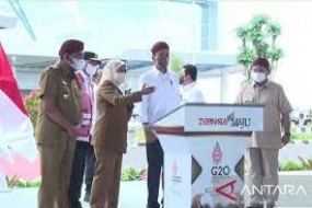Präsident Joko Widodo weihte den Flughafen Trunojoyo in Sumenep ein