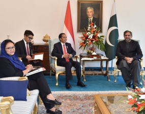 Präsident traf pakistanischen  Premierminister