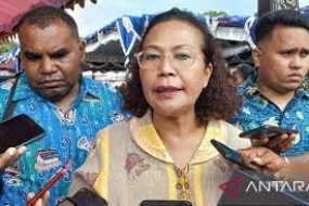 Vizepräsident Ma&#039;ruf Amin hat für einen Monat ein Büro in Tanah Papua