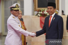 Präsident Jokowi ernannte Muhammad Ali zum Stabschef der  indonesischen Seestreitkräfte