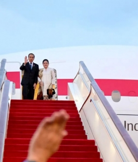 Präsident Joko Widodo reist in die VAE, um am COP28-Gipfel teilzunehmen.