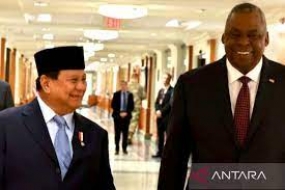 Prabowo und der US-Verteidigungsminister treffen sich, um die Zusammenarbeit im Verteidigungsbereich zu harmonisieren