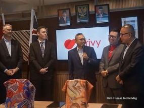 Handelsminister Zulkifli Hasan eröffnet eine Zweigstelle  für digitale Signaturplattformdienste  in Sydney