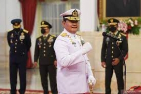 Der Oberbefehlshaber  der indonesischen Streitkräfte wird Truppen in Natuna hinzufügen
